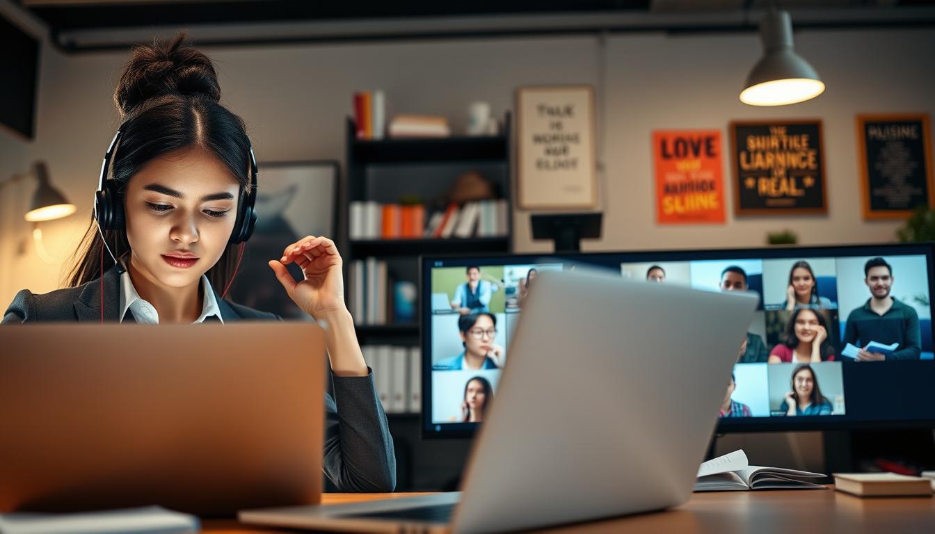 online class participation