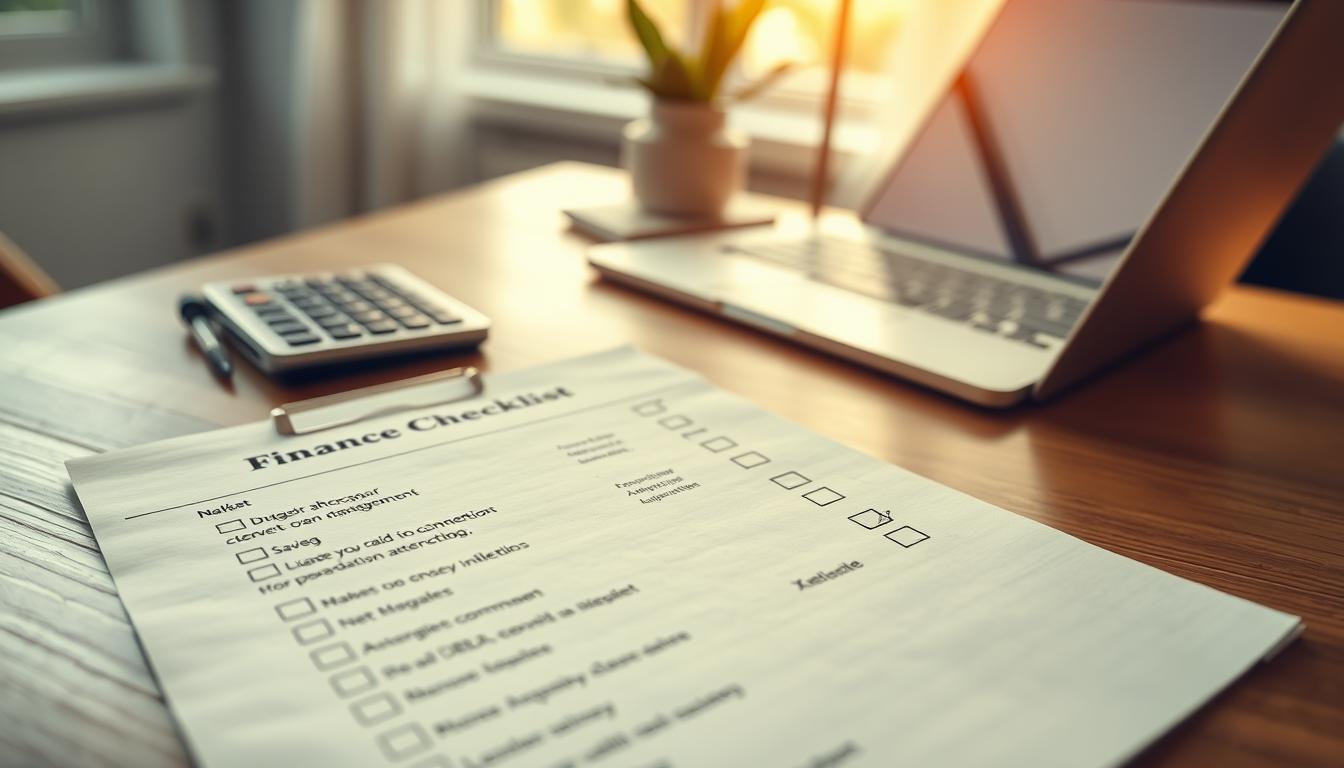 personal finance checklist